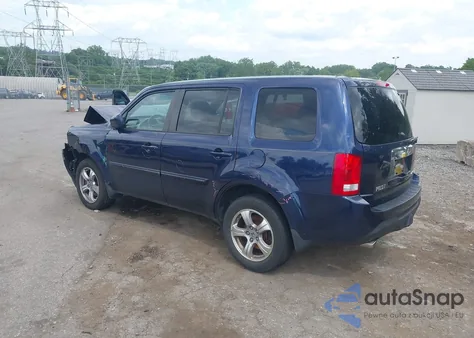 2014 Honda Pilot Ex-L из США, поврежденный, VIN 5FNYF4H74EB025132